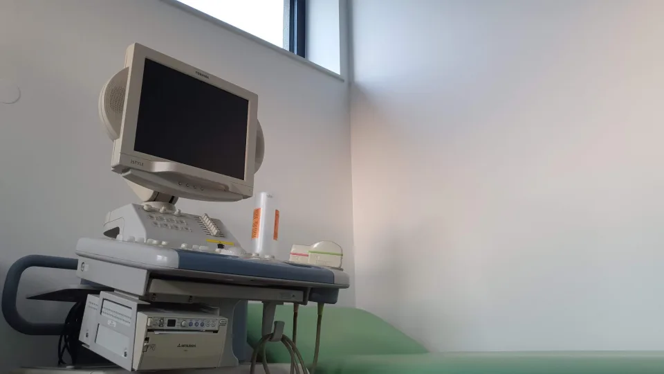 Ultrasonograf Toshiba w pracowni USG